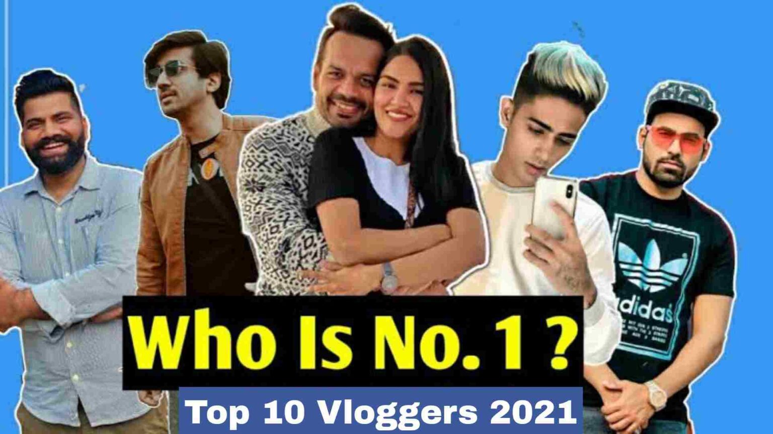 Top 10 most popular youtubers in India technicaldhiraj