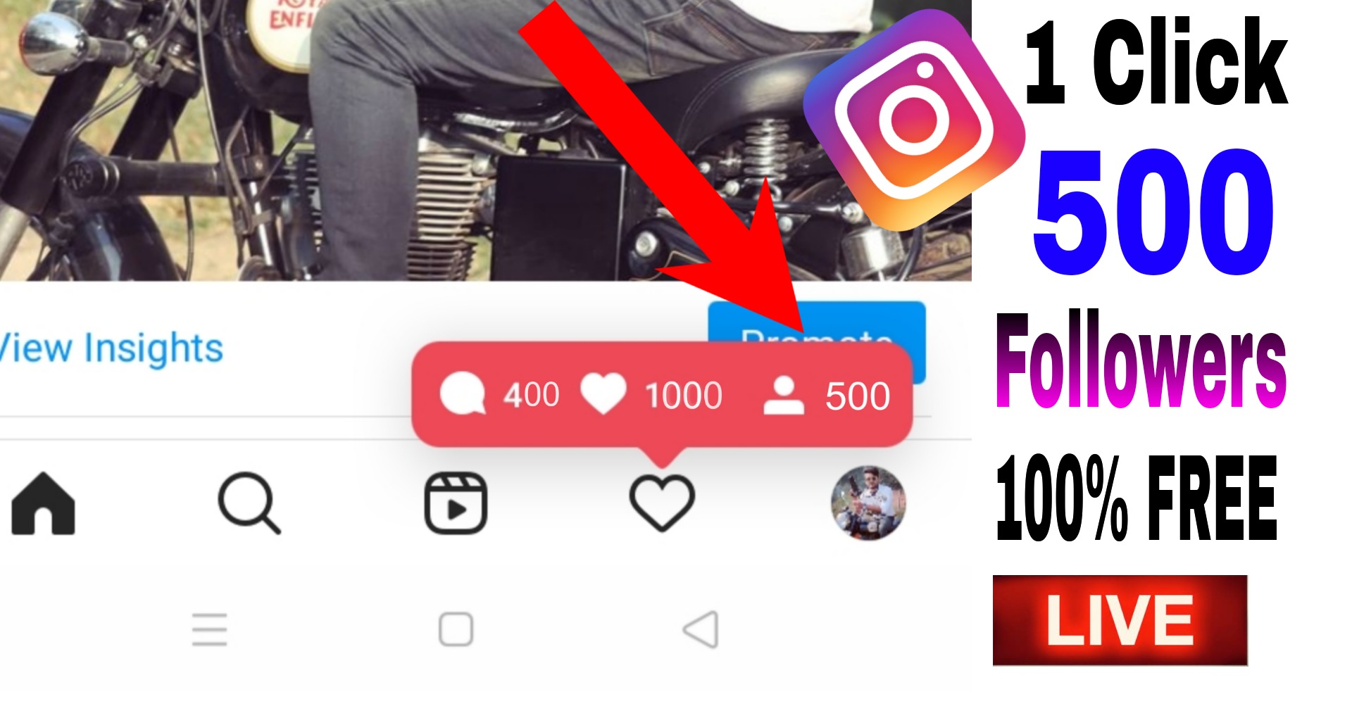 how to get free followers on instagram