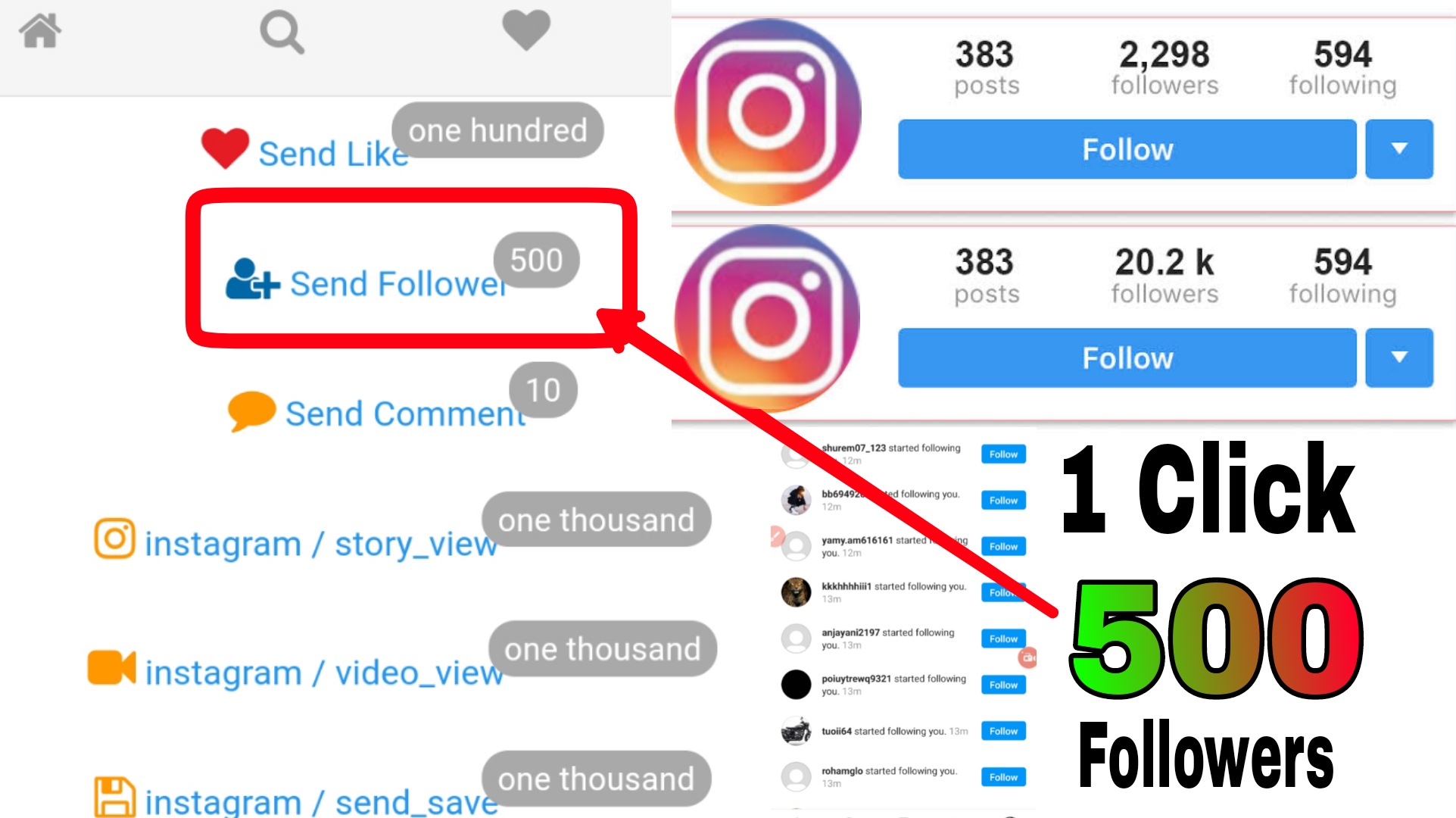 how to increase followers on instagram app