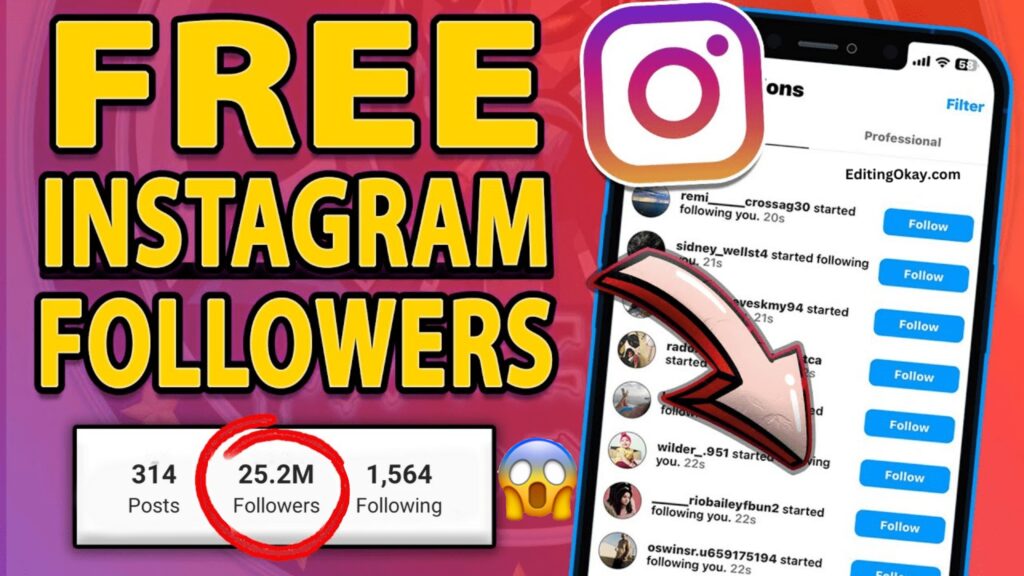 Free Instagram Followers Instantly